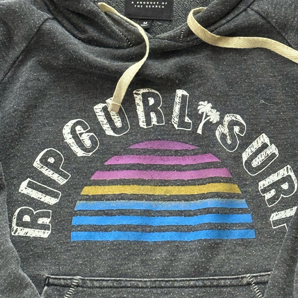 Rip Curl Charcoal Hoodie